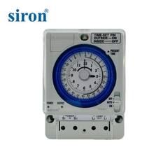Công Tắc Hẹn Giờ Thời Gian Dạng Cơ Siron SR-TS31 Giá Tốt | Timer 24H Lắp Ray