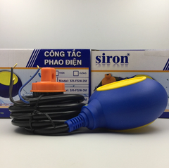 Phao điện bồn nước chống cạn và chống tràn cho máy bơm nước hoàn hảo Siron Sr-FSW-T-3M