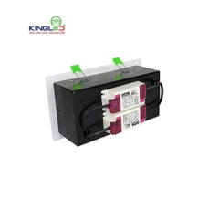 ĐÈN KINGLED SPOTLIGHT ĐÔI 20W Lỗ Khoét 210x110mm  GL-2 10SS-V227-T