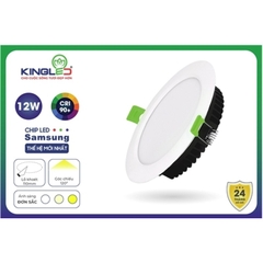 Đèn KingLed Âm Trần Downlight Ruby 06W Đơn Sắc kingled Lỗ Khoét Phi 7 mm DL-6SS-T100