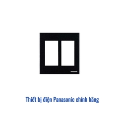 Mặt đôi 6 thiết bị Panasonic WEV68060MB - Màu Đen Ánh Kim (Refina)