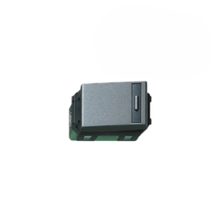 Hạt công tắc B 1 chiều Panasonic Refina WEG55317MH - Xám Ánh Kim 16A