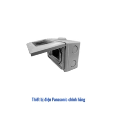 Hộp có nắp che mưa Panasonic WEG8973LH-VN - Màu Xám Ánh Kim