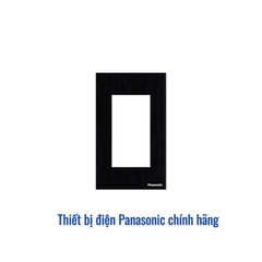 Mặt 3 thiết bị Panasonic WEV68030MB - Màu Đen Ánh Kim (Refina)