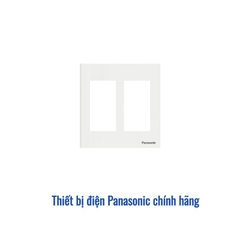 Mặt 6 thiết bị Panasonic WEV68060MW - Màu Trắng Ánh Kim (Refina)