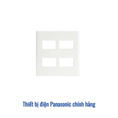 Mặt che 4 lỗ Panasonic WEV68040SW màu trắng (2 Gangs - 4 Devices)