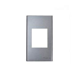Mặt cho ổ cắm đơn 3 chấu Panasonic WEV680290MH - Màu Xám Ánh Kim