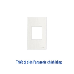 Mặt dùng cho ổ cắm đơn 3 chấu Panasonic WEV680290SW - Dòng Wide