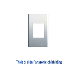 Mặt kim loại cho ổ cắm đơn 3 chấu Panasonic WEG65029-1 - Nhôm cao cấp