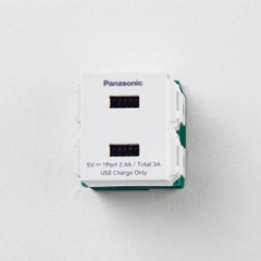 Ổ Cắm 2 Cổng USB Panasonic WEF11821W