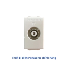 Ổ cắm Anten Tivi Panasonic WEV2501SW - Dòng Wide (Trắng)