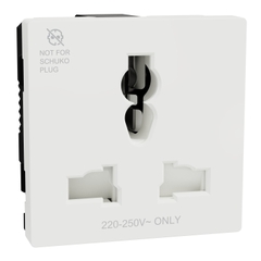 Ổ Cắm Đa Năng 16A 250V Size 2S Schneider Miluz E Mã M3TS426_IS_WE