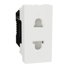 Ổ Cắm Đơn 2 Chấu 16A Size S Schneider Miluz E Mã M3TS426US_WE