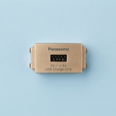 Ổ Cắm Sạc USB Đơn Âm Tường Panasonic Halumie WEF108107MYZ-VN