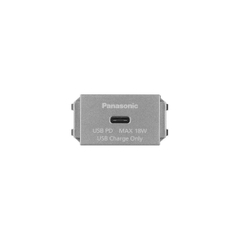 Ổ Cắm Sạc USB Type-C 1 Cổng 18W Panasonic WEF412417MYH-VN