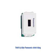 Ổ cắm USB 1 cổng Panasonic WEF108107-VN - Dòng Wide (Trắng)