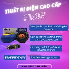 Bộ Phao Điện Điều Khiển Kín Nước Chống Cạn Và Chống Tràn Siron SR-FSW-T-5M