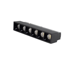ĐÈN RAY NAM CHÂM CHIẾU RỌI ÂM KINGLED CRA 6W ĐEN Kích Thước  110x22x40  RNC-6SS-CRA