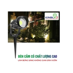 ĐÈN KINGLED CẮM CỎ 15W ÁNH SÁNG VÀNG  Kích Thước  85x330mm  DCC-15-V