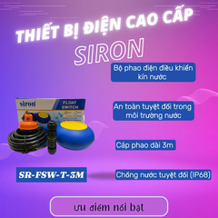 Bộ Phao Điện Điều Khiển Kín Nước Chống Cạn Và Chống Tràn Siron SR-FSW-T-3M
