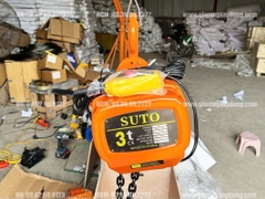 Pa lăng xích điện cố định 3 tấn 6 mét 380V