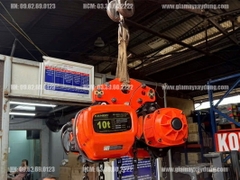 Pa lăng xích điện di chuyển 10 tấn 6m KB10-04 380V
