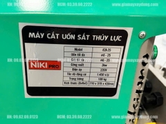 Máy cắt uốn sắt thủy lực