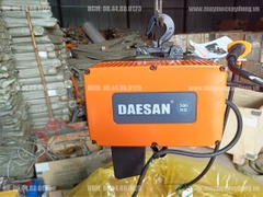 Pa lăng xích điện cố định Daesan 500kg 3m DL-500-3 380V