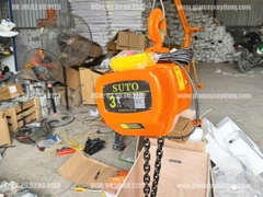 Pa lăng xích điện cố định 3 tấn 6 mét 380V
