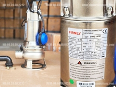 Bơm chìm thải Inox DWE100M 0.75KW 1HP 220V
