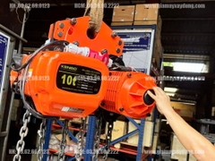 Pa lăng xích điện di chuyển 10 tấn 6m KB10-04 380V