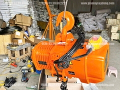 Pa lăng xích điện cố định 3 tấn 6 mét 380V