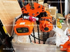 Pa lăng xích điện di chuyển 10 tấn 6m KB10-04 380V
