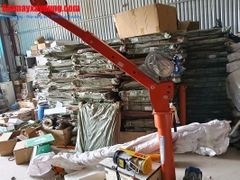 Cẩu xoay 360 độ 1 tấn lắp tời điện KCD