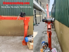 Cẩu xoay 360 độ 1 tấn lắp tời điện 6000LBS 12V/24V