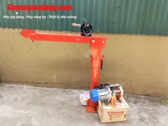 Cẩu xoay 360 độ 1 tấn lắp tời điện 6000LBS 12V/24V