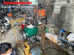 Máy nổ Diesel QuanTrai D8 R180 nước