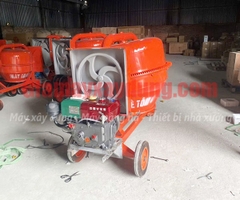 Máy trộn bê tông 480 Lít lắp đầu nổ D8