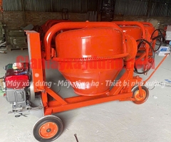 Máy trộn bê tông 480 Lít lắp đầu nổ D8