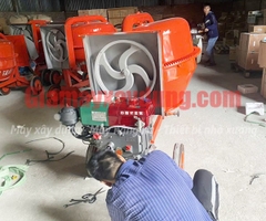 Máy trộn bê tông 480 Lít lắp đầu nổ D8