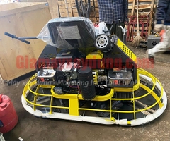 Máy xoa nền bê tông đôi ngồi lái mâm 1 mét