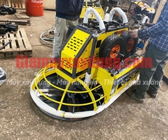 Máy xoa nền bê tông đôi ngồi lái mâm 1 mét