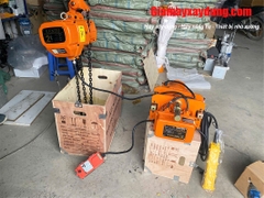 Pa lăng xích điện di chuyển 2 tấn 6m HHBB02-01 380V
