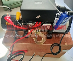 Tời điện HOTO 24V 6000LBS nâng 650kg kéo ngang 2700kg