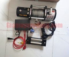 Tời điện HOTO 24V 6000LBS nâng 650kg kéo ngang 2700kg