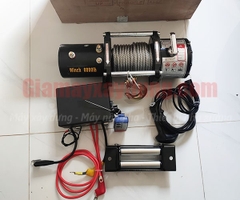 Tời điện HOTO 24V 6000LBS nâng 650kg kéo ngang 2700kg