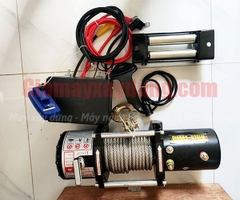 Tời điện HOTO 24V 6000LBS nâng 650kg kéo ngang 2700kg