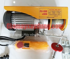 Tời điện HOTO PA600 12m 300-600kg 220V