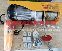 Tời điện HOTO PA800 12m 400-800kg 220V
