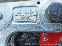 Kẹp tôn ngang Kenbo 3 tấn LC3